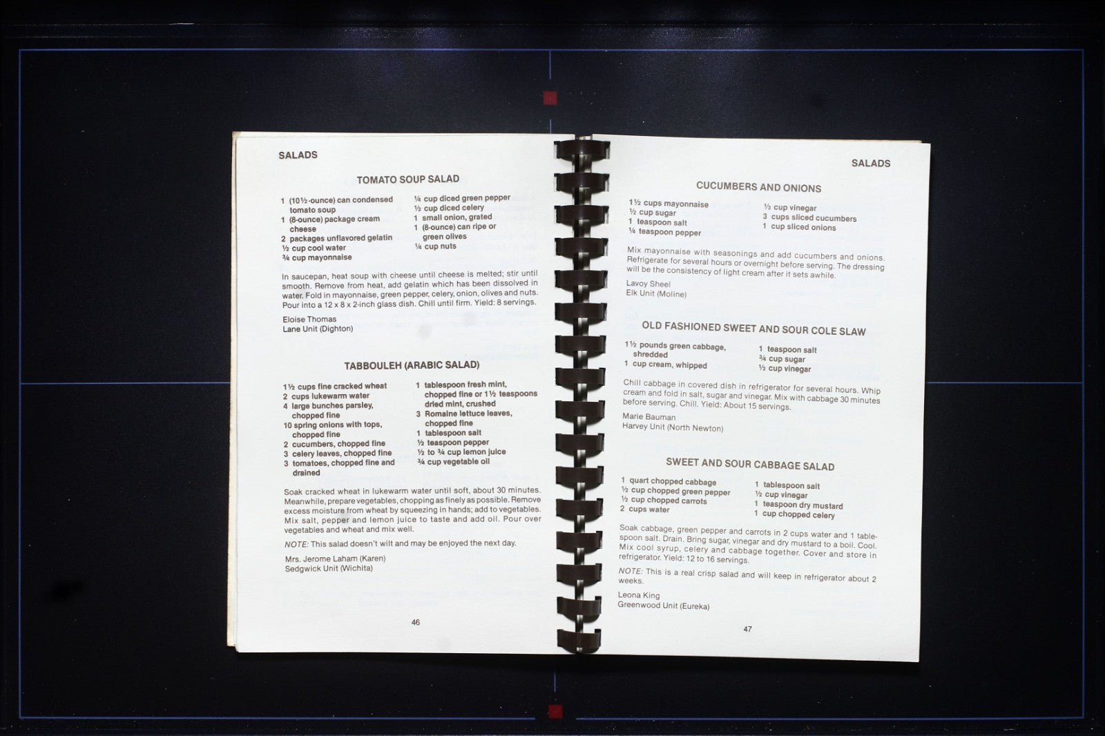 Great Cooks in the Breadbasket Cookbook - American Cancer Society Kansas Recipes