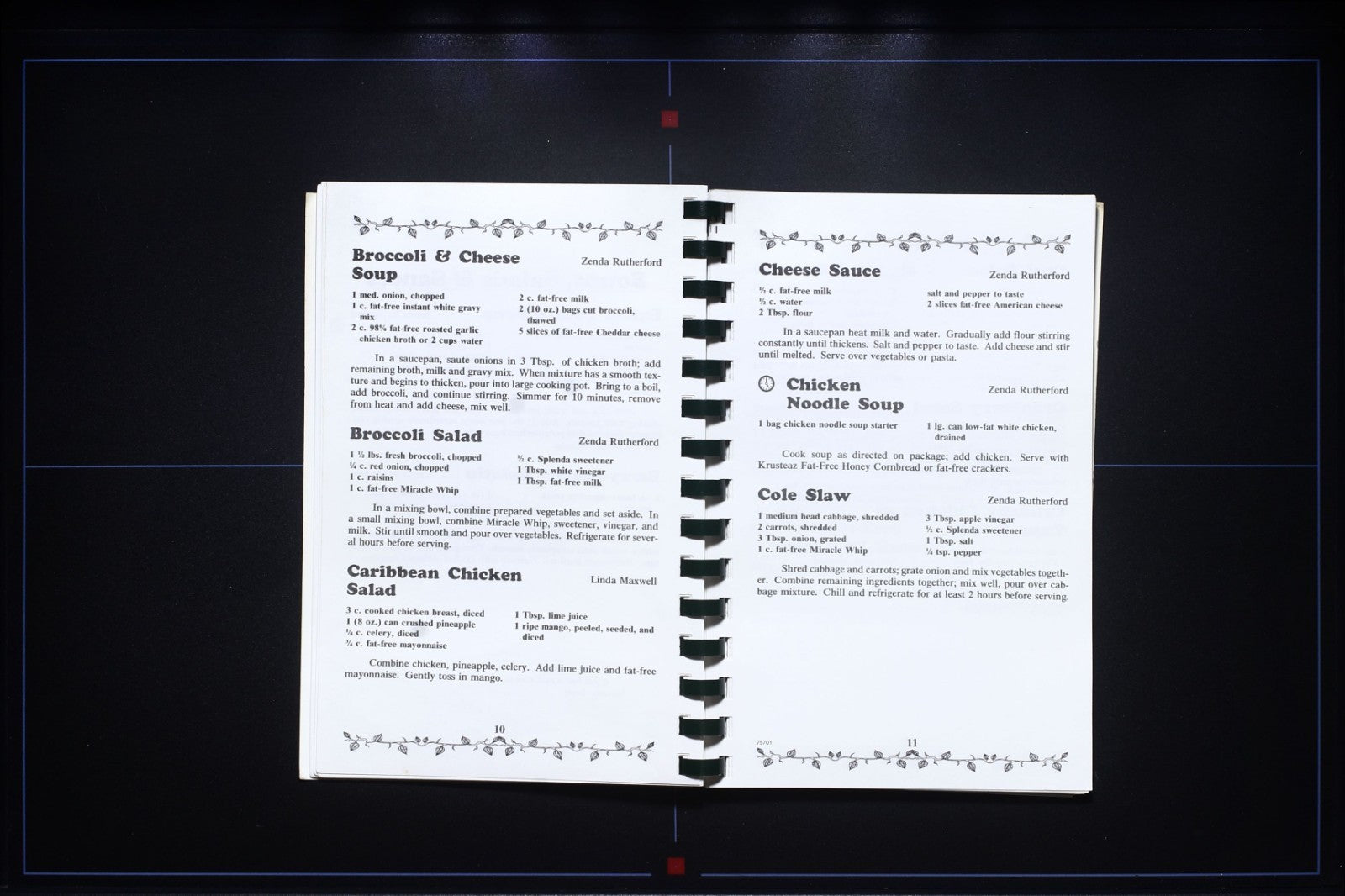 Zenda's Recipe for a New Life (2001) - Rutherford Cookbook