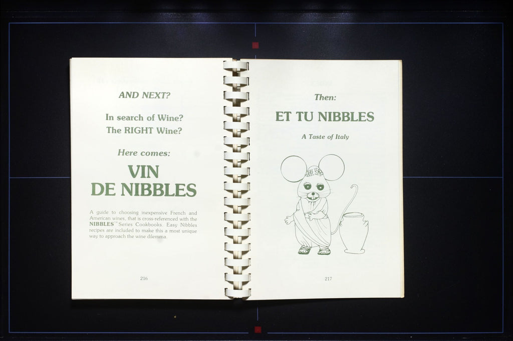 Nibbles Ooo La La (1984) - Fayetteville, Arkansas Cookbook - Vintage Recipes