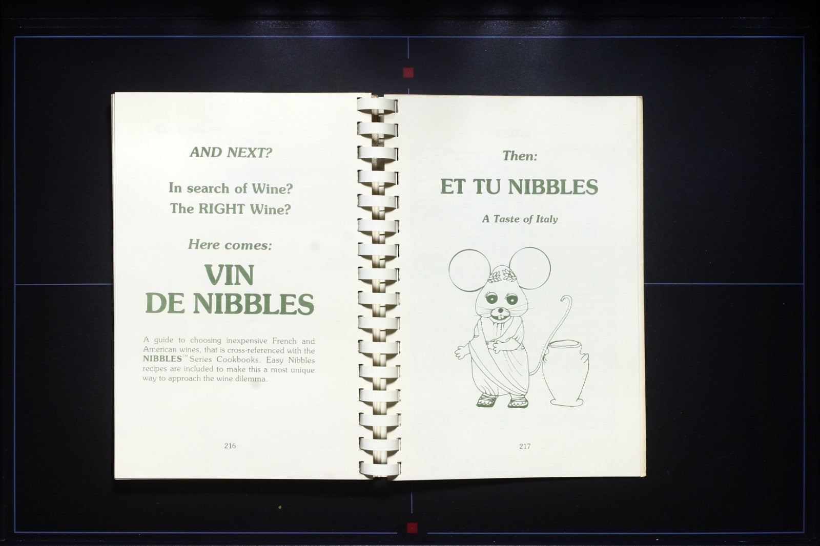 Nibbles Ooo La La (1984) - Fayetteville, Arkansas Cookbook - Vintage Recipes