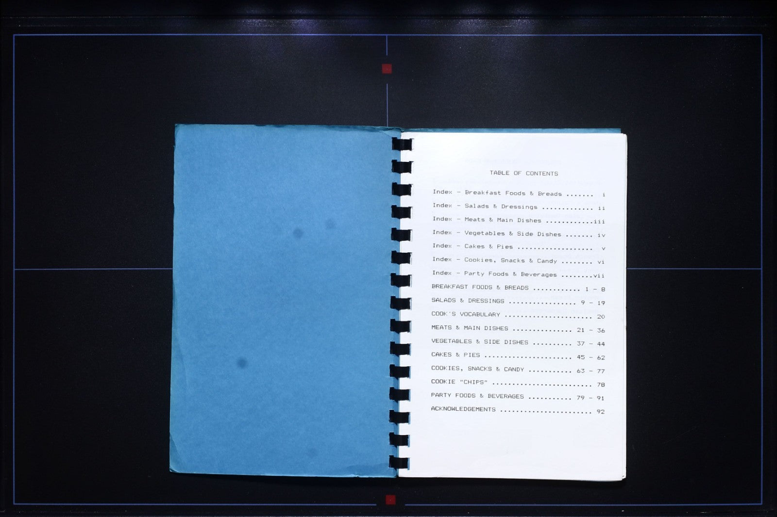 Blue Ribbon Recipes - Vintage Cookbook (80s-90s) - Community Desserts