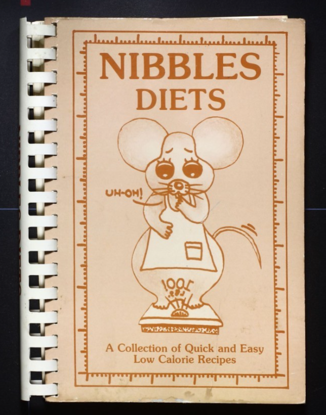 Nibbles Diets - Low Calorie Recipes - Vintage Cookbook - Arkansas *Signed*