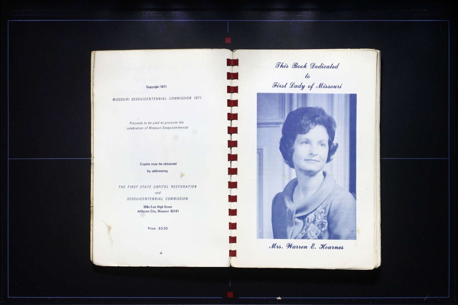 Missouri Sesquicentennial Cookbook (1971) - Vintage Recipes