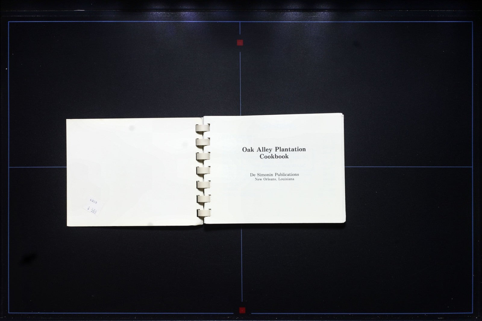 Oak Alley Plantation Cookbook (1991) - New Orleans, Louisiana - Vintage Recipes