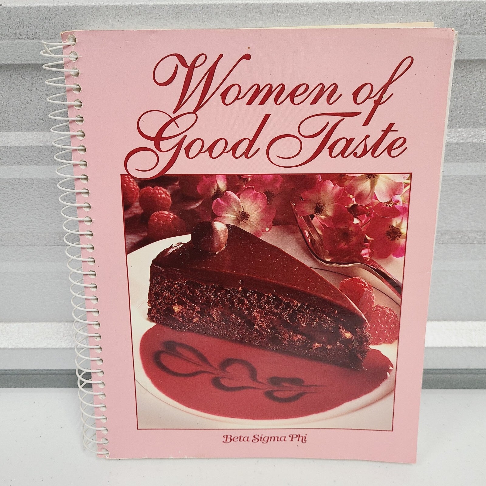 Lot of 3 - Beta Sigma Phi Cookbooks (1998) Vintage Greek Sorority Recipes Brunch