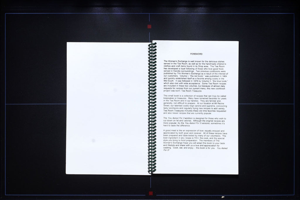 Woman's Exchange Cookbook (1995) - Memphis, Tennessee -  Vintage Recipes