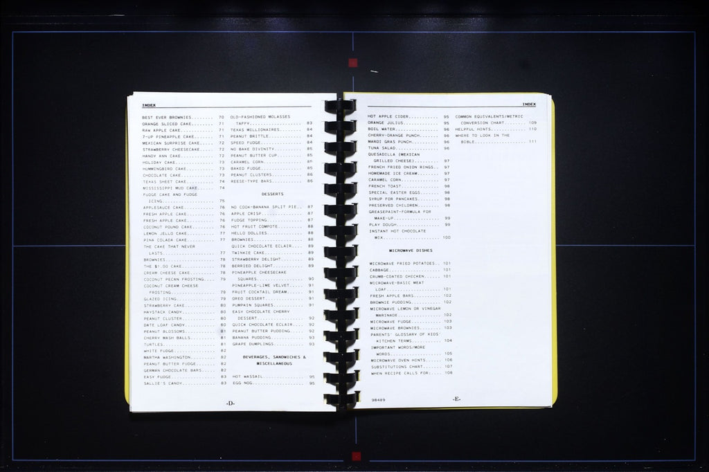 Old Baptist Mission Church Cookbook (1989) - Westville, Oklahoma - Vintage