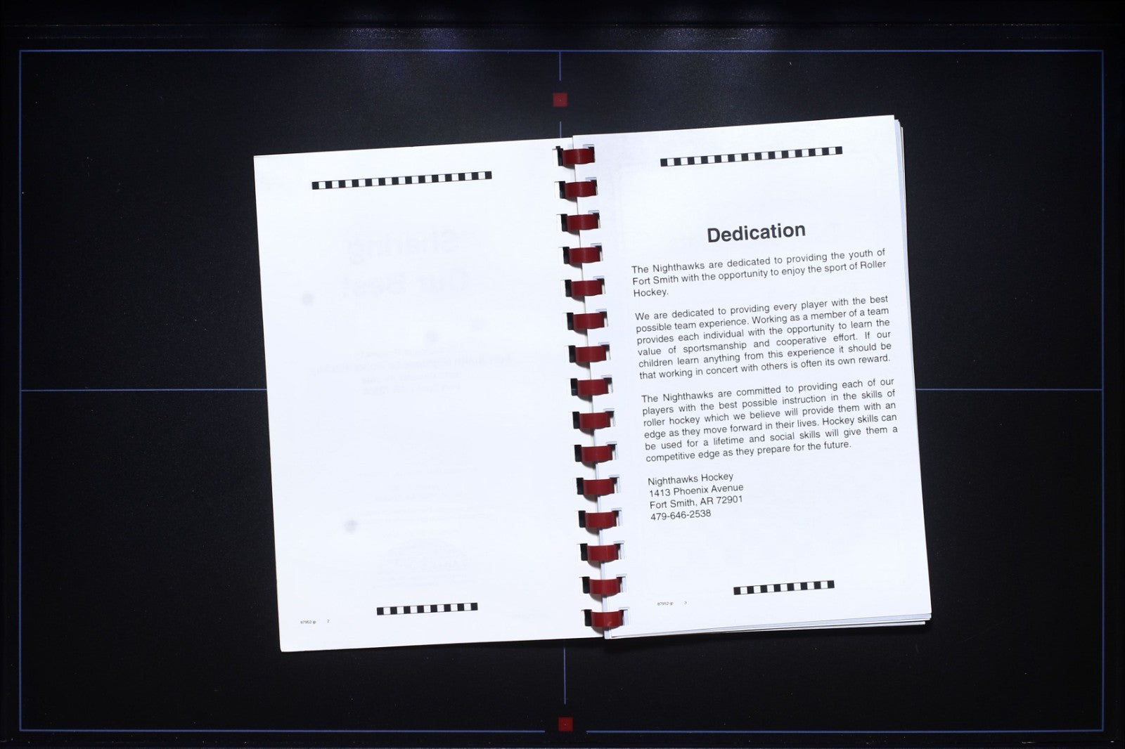 Nighthawks Roller Hockey Cookbook (2008) - Fort Smith, Arkansas Recipes