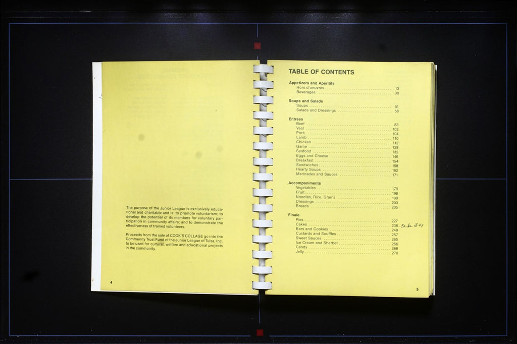Cook's Collage (1978) - Junior League Cookbook - Tulsa, Oklahoma 