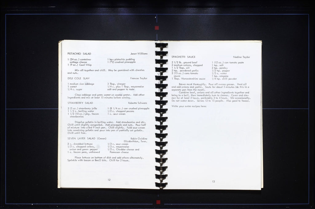 Pine Grove Park United Methodist Church Cookbook (1977) - Vintage Recipes