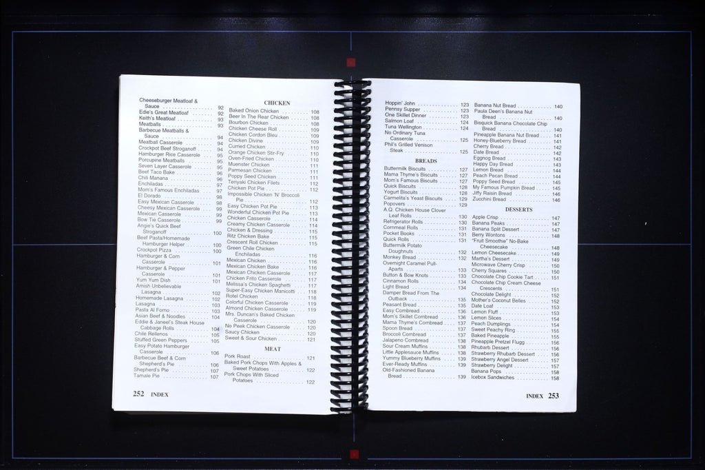 Cook's Library of Treasures (2008) - Pea Ridge, Arkansas - Recipes Cookbook