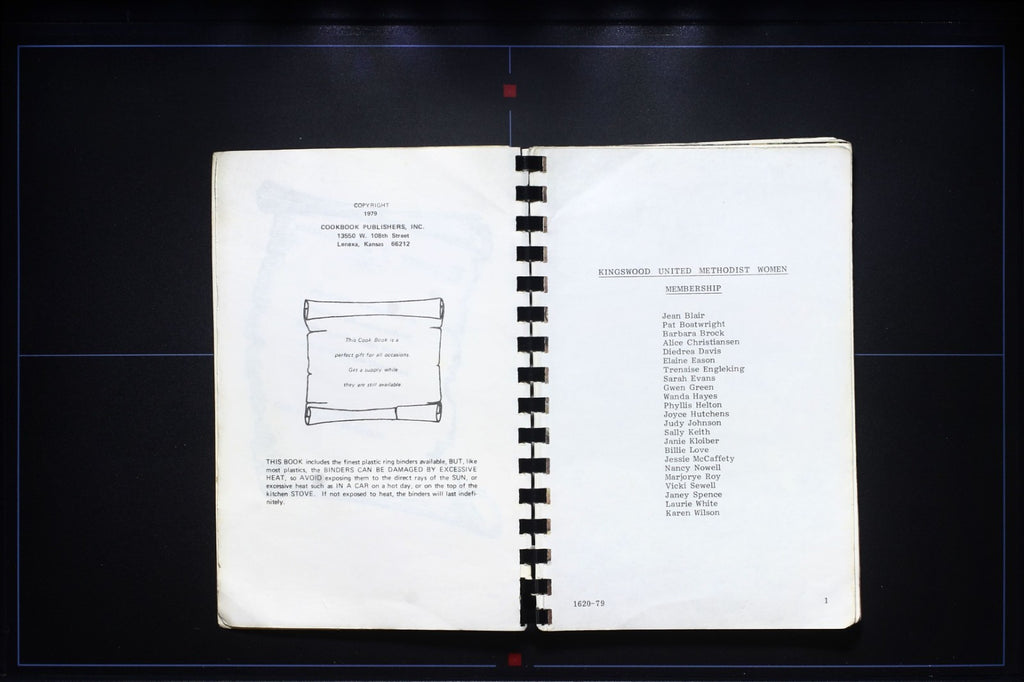 Kingswood United Methodist Women (1979) - Community Cookbook