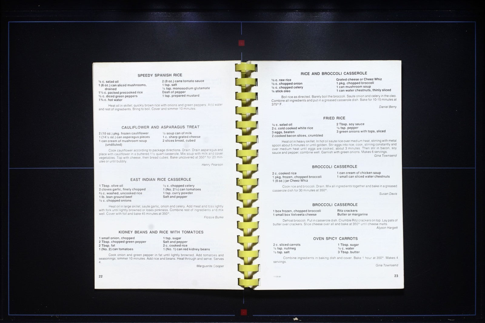 Pleasant Grove Band Booster (1985) - Texarkana, Arkansas - Vintage Cookbook