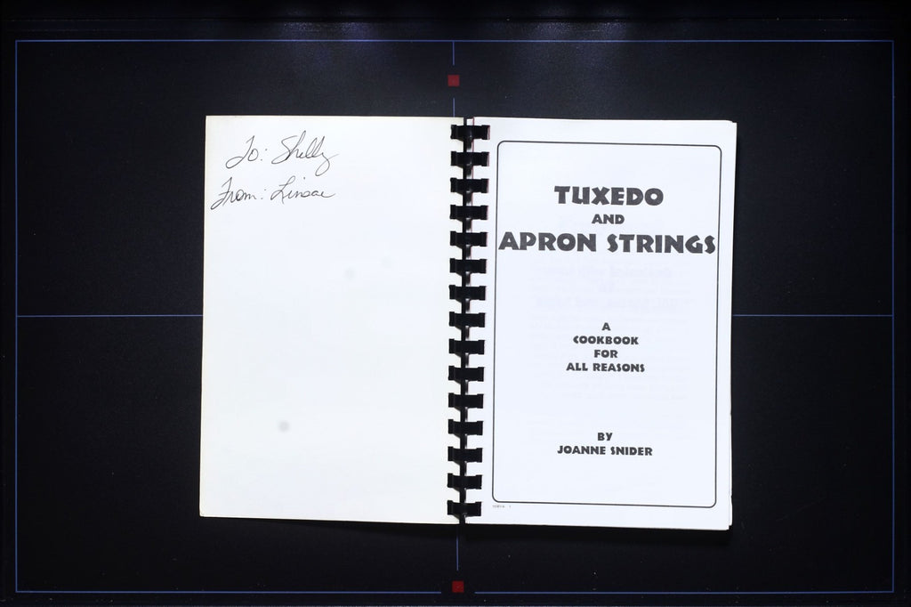 Tuxedo and Apron Strings - Joanne Snider - Vintage Cookbook - Recipes 