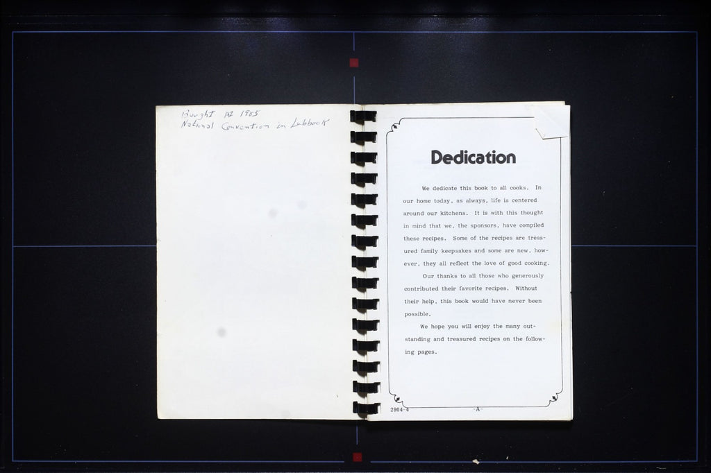 Lubbock Does Cookbook - Drove #92 - Vintage Cookbook - Thin Book