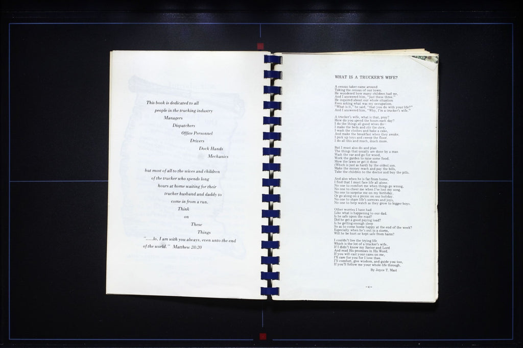 Truckers Wives Cookbook (1978) - Ladies Auxiliary, Transport for Christ - Recipe