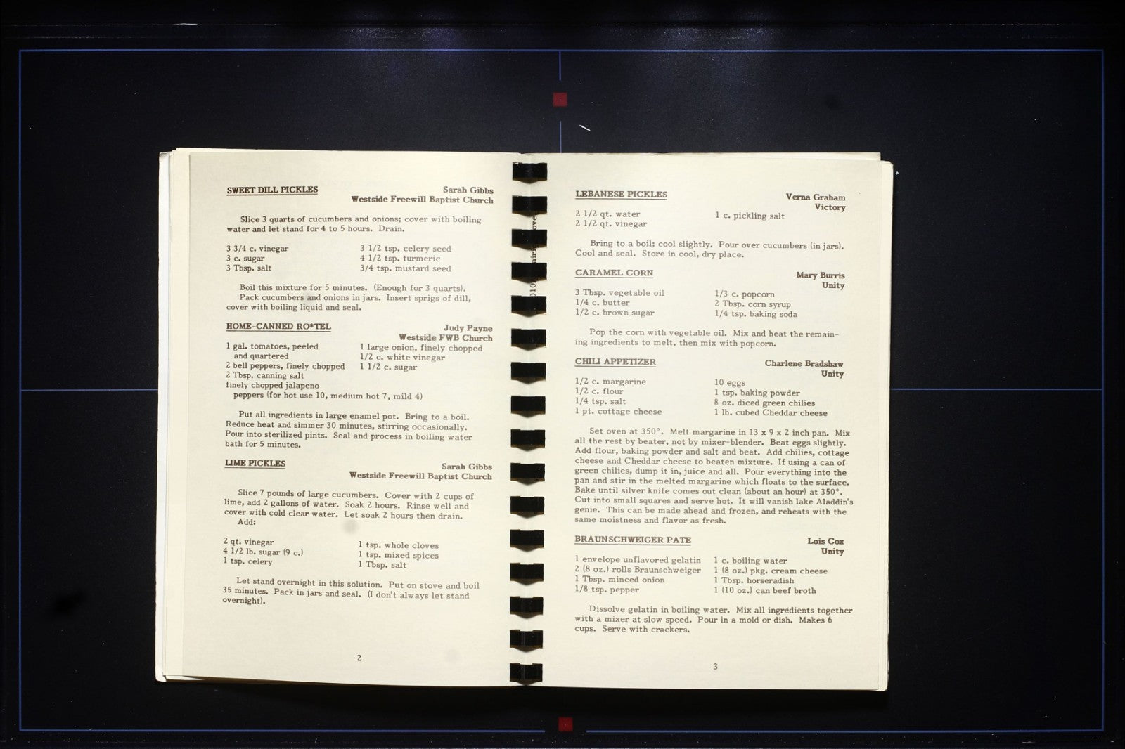 Old Mt. Zion Auxiliary Cookbook - Springdale, Arkansas - Vintage Recipes 