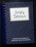 Simply Delicious (1992) Cookbook - Arkansas Extension Recipes - Vintage 90s