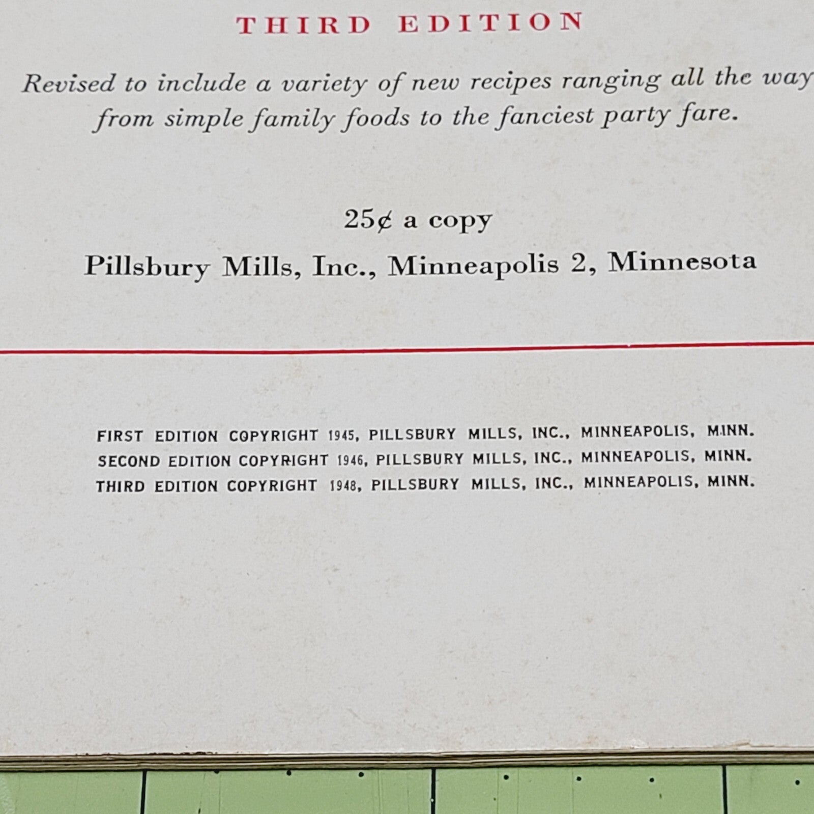 Baking is Fun! (1948) Pillsbury, Ann - Vintage Cookbook - Favorite Recipes