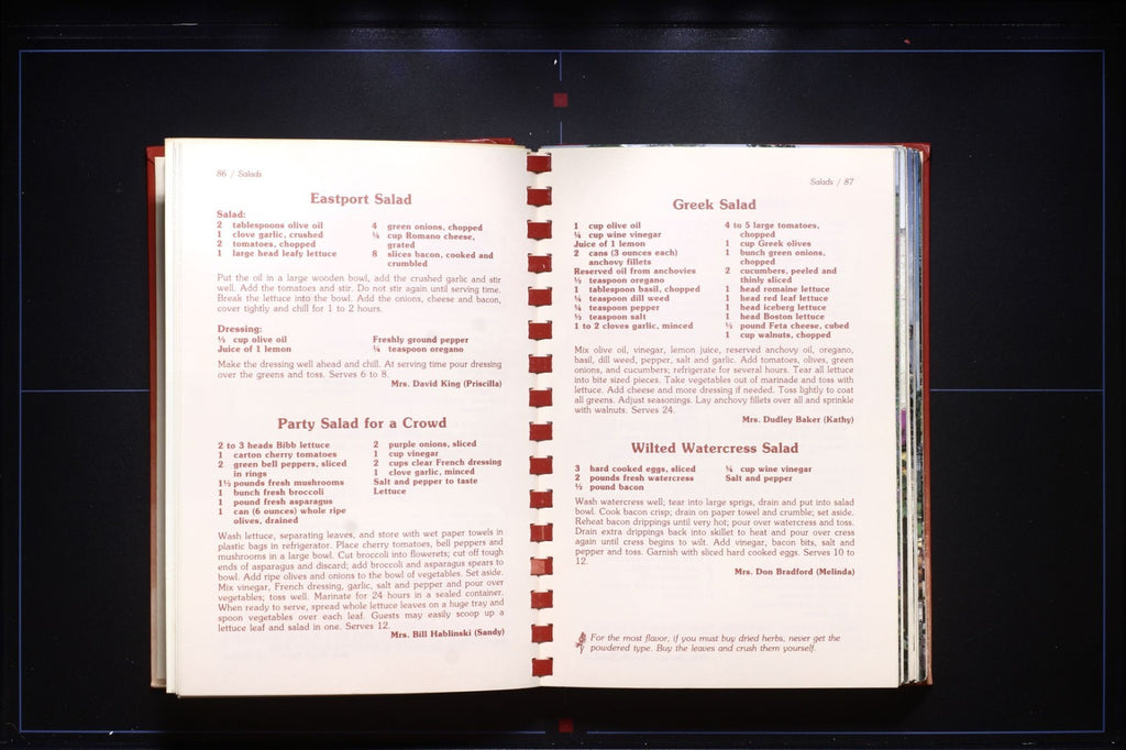 Lone Star Legacy II Cookbook - Austin, Texas Junior League - Recipes