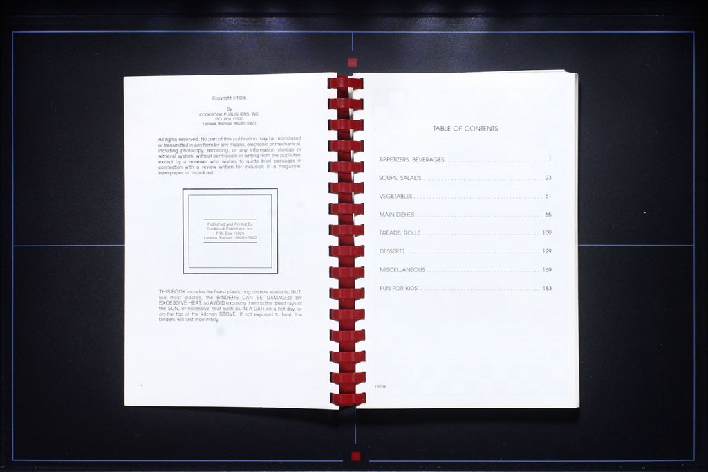 Happy Day Presbyterian School (1996)- Anniversary Cookbook - Vintage Recipes