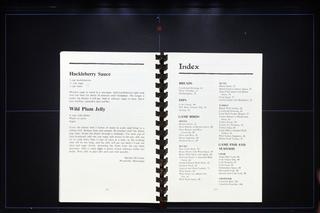 Camouflage Cuisine Wild Game & Seafood Cookbook (2002) - Georgia Recipes South