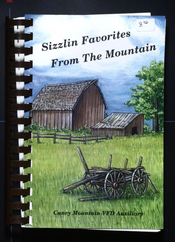 Sizzlin Favorites from the Mountain - Caney Mt, Missouri - Community Cookbook