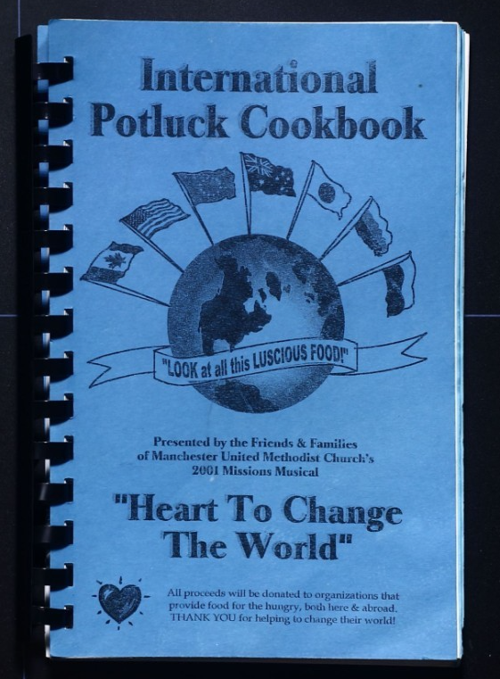 International Cookbook (2001) - Manchester United Methodist Church - ?? Origin 