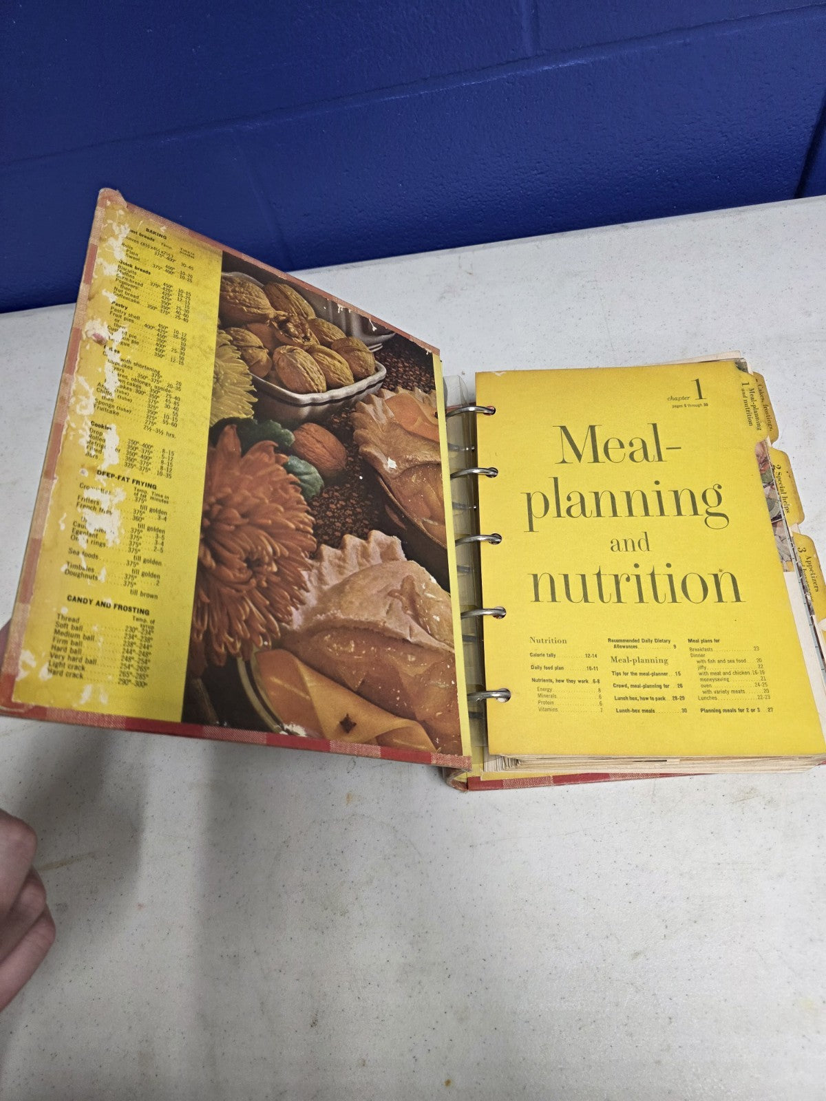 Better Homes And Gardens New Cookbook (1953), First Edition (3rd Print) Binder