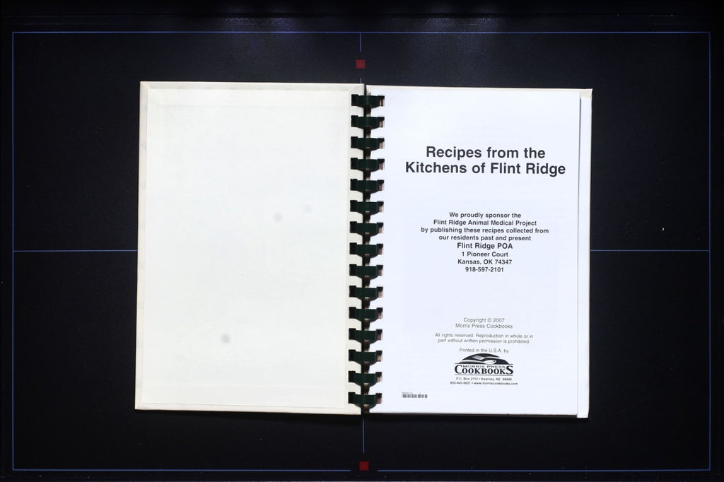 Recipes from the Kitchens of Flint Ridge (2007) - Kansas, OK - Thin Cookbook 
