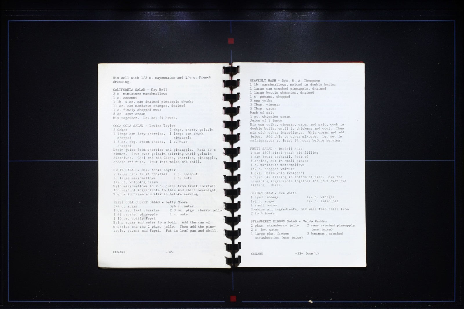 Gems from My Kitchen - Conway, Arkansas Cookbook - Thin Book