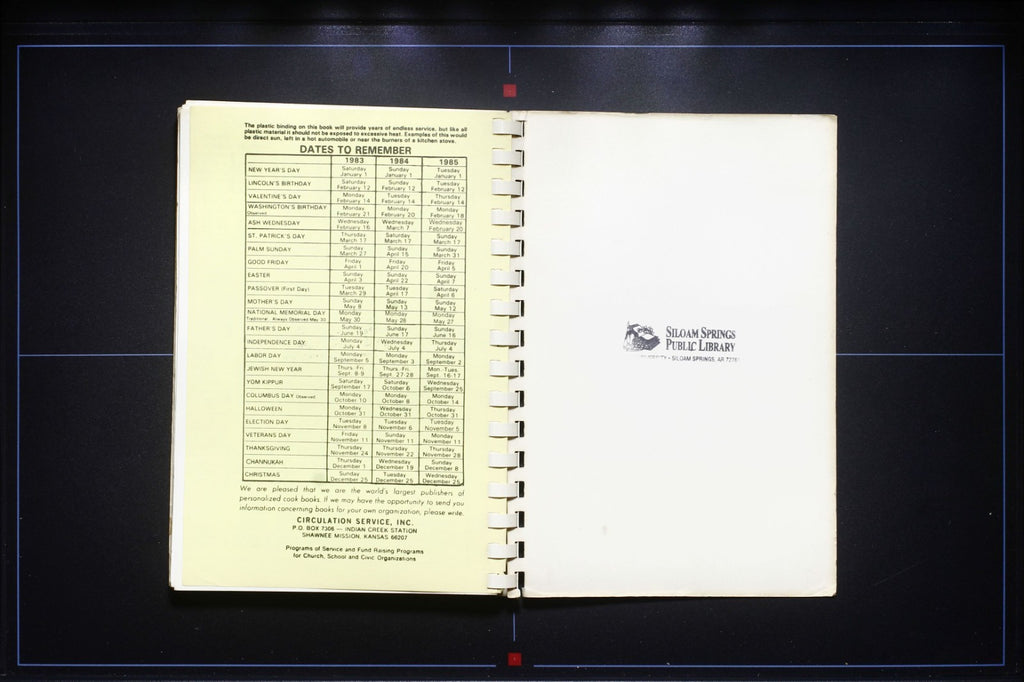 Favorite Recipes - United Methodist Church - Siloam Springs, Arkansas - Cookbook