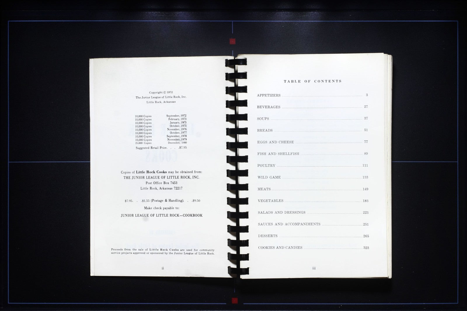 Little Rock Cooks (1980) - Arkansas - Junior League Cookbook