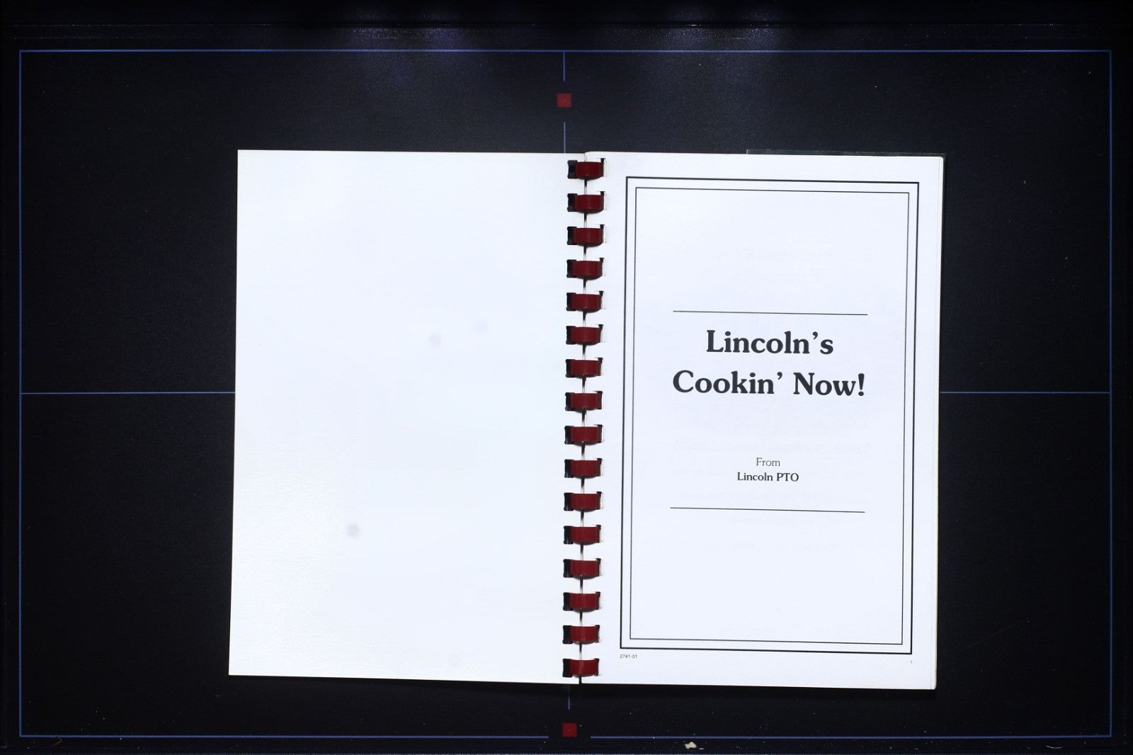 Lincoln Elementary School PTO Cookbook - Exeter, California - Recipes Thin Book