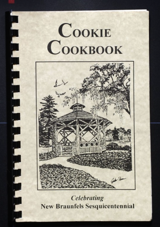Cookie Cookbook (1995) - New Braunfels, TX - Vintage 90s Recipes