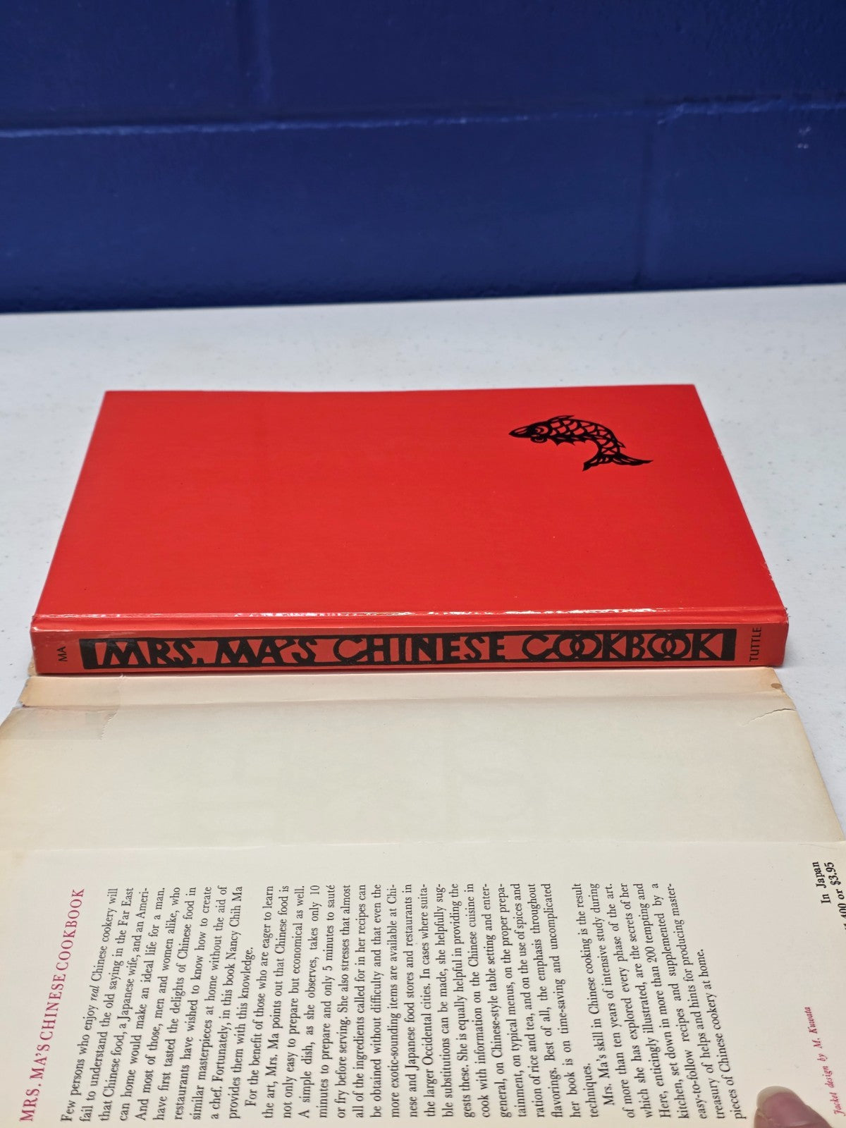 Mrs. Ma's Chinese Cookbook - Nancy Chih Ma - Vintage Hardcover