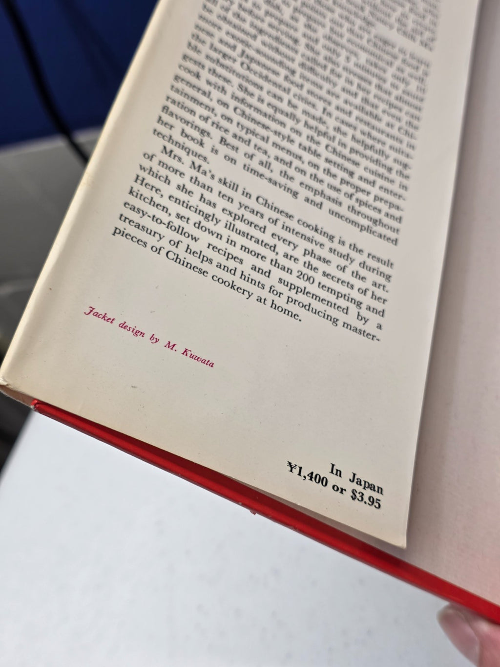 Mrs. Ma's Chinese Cookbook - Nancy Chih Ma - Vintage Hardcover