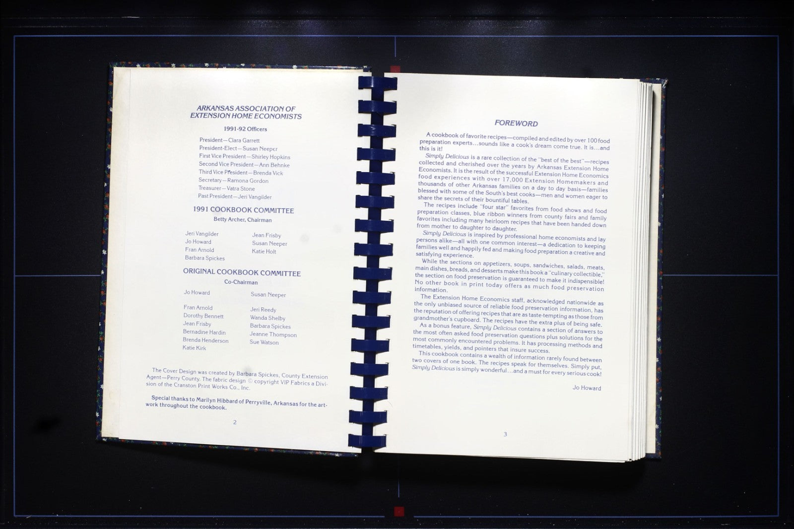 Simply Delicious (1992) Cookbook - Arkansas Extension Recipes - Vintage 90s