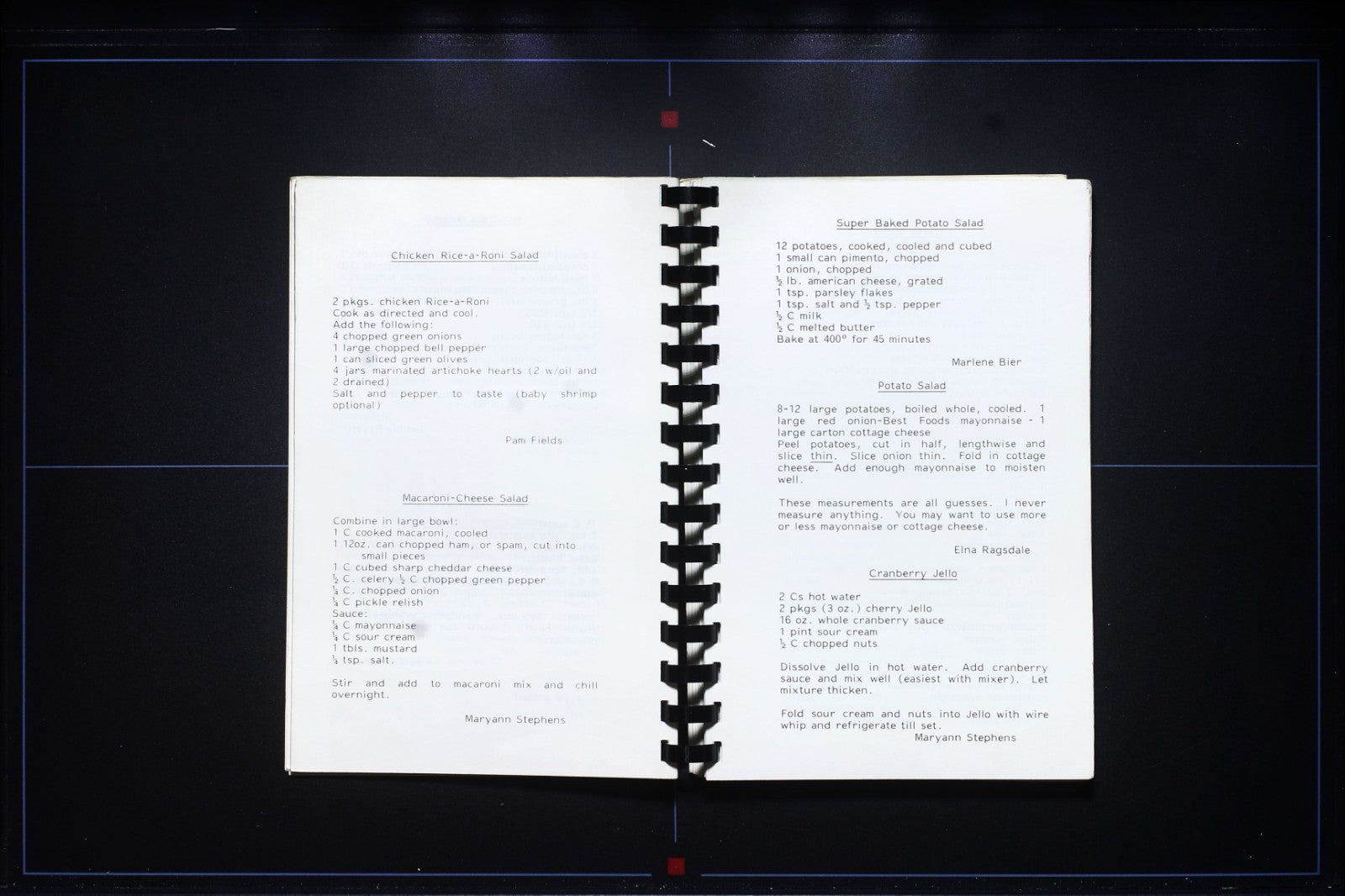 Grace Church of the Nazarene Cookbook - Fresno, California - Vintage Recipes