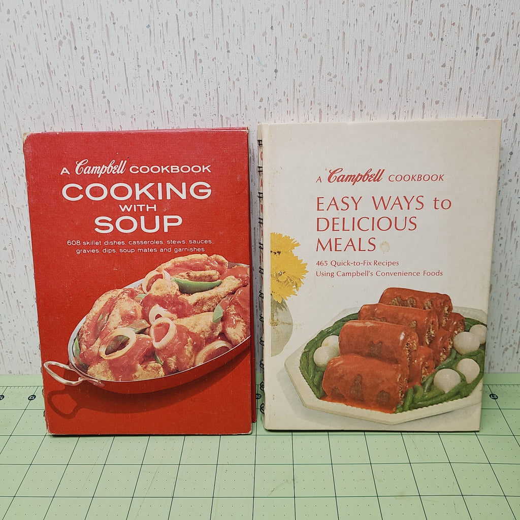 Lot of 2 - Campbell's Cookbooks - Vintage Recipes