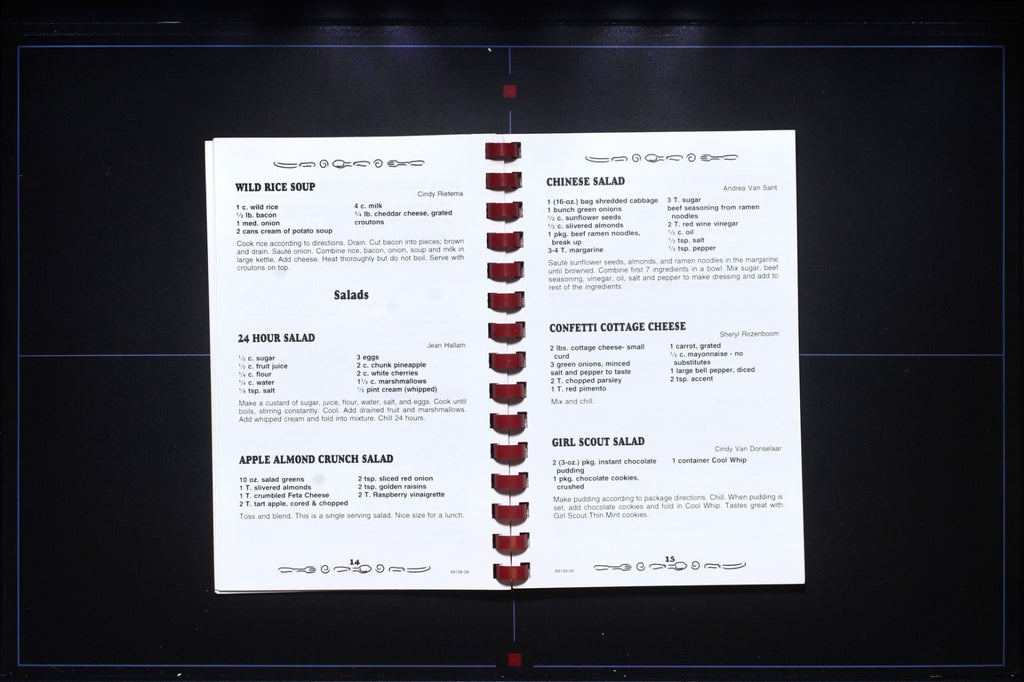 Federated Fellowship Church Cookbook (2008) - Pella, Iowa - Recipes