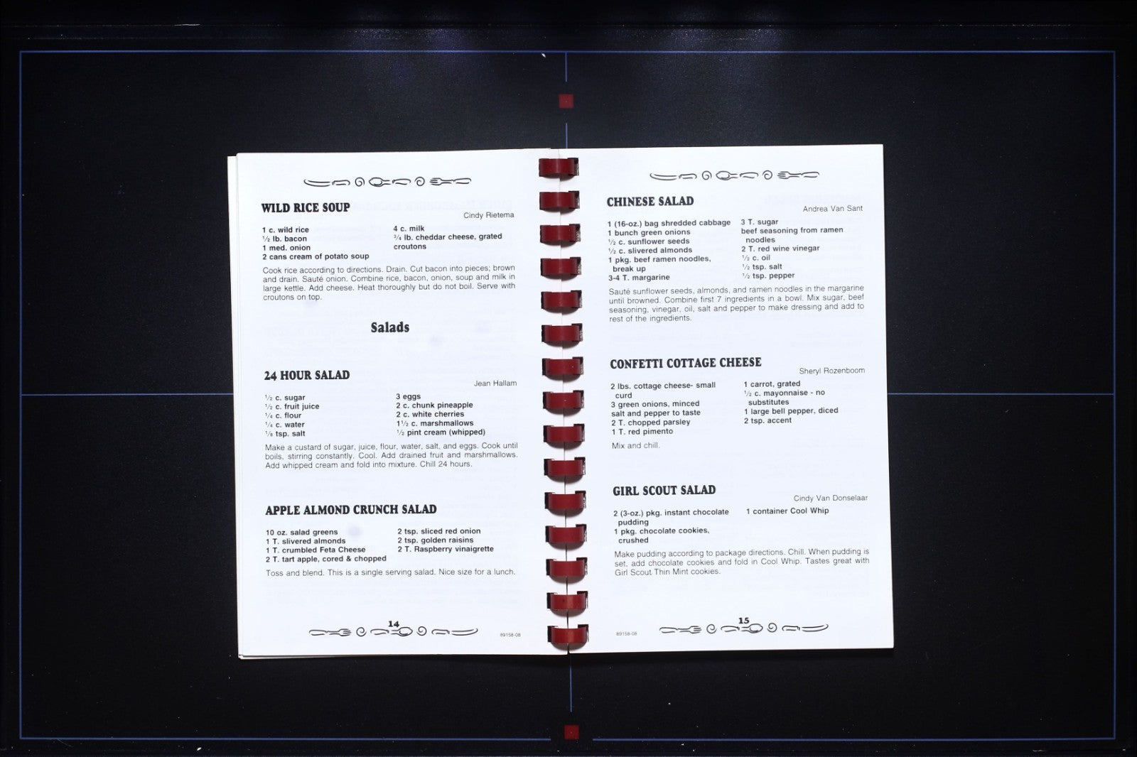 Federated Fellowship Church Cookbook (2008) - Pella, Iowa - Recipes