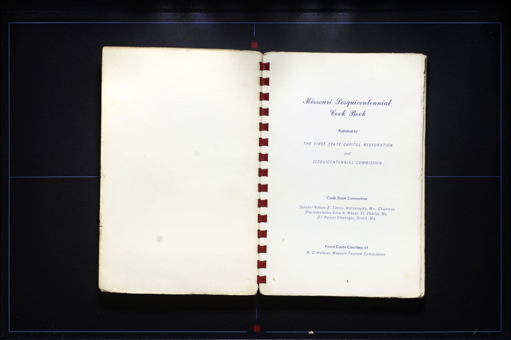 Missouri Sesquicentennial Cookbook (1971) - Vintage Recipes