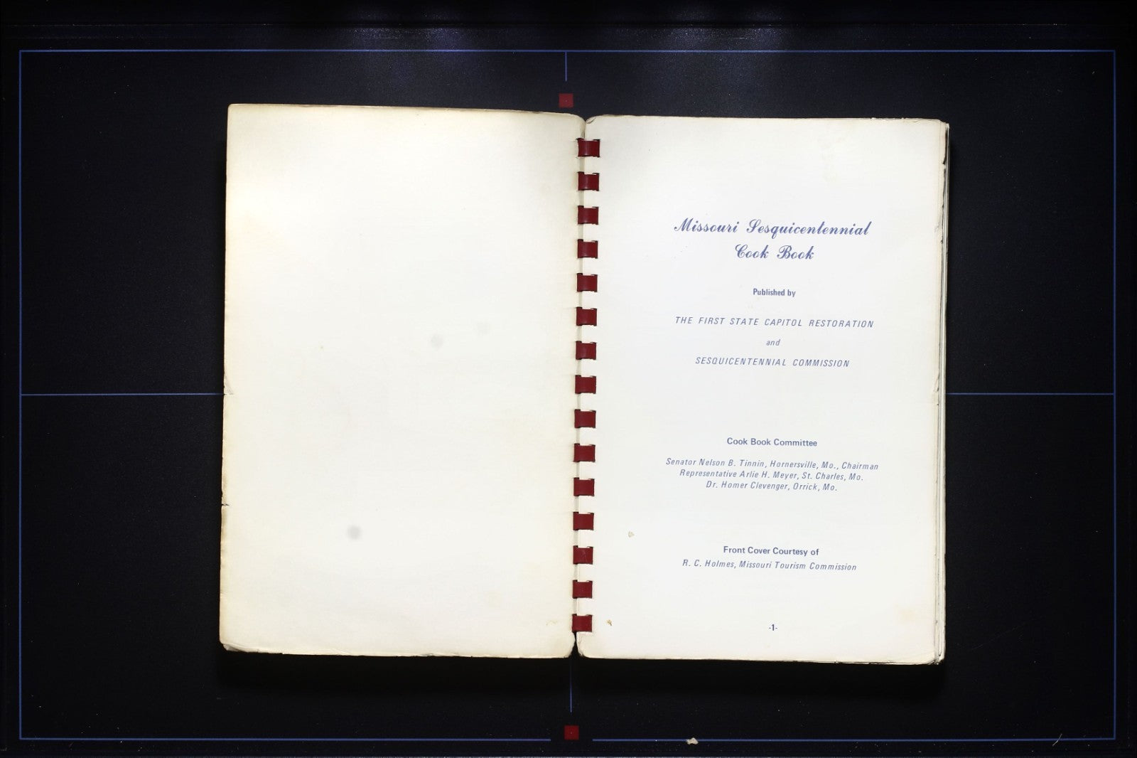 Missouri Sesquicentennial Cookbook (1971) - Vintage Recipes