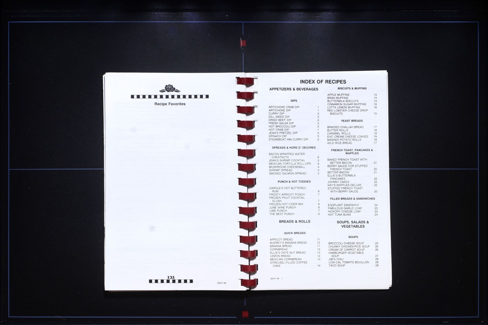 Woodworth Kitchen Recipes Family Cookbook (1999) - Canon City, Colorado