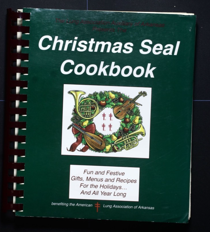 Christmas Seal Cookbook - Lung Association of Arkansas - Vintage Recipes