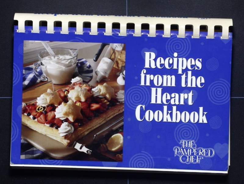 Recipes from the Heart Cookbook (1997) - Pampered Chef - American Cooking