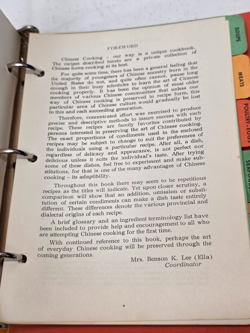 CHINESE Cookbook COOKING OUR WAY Santa Clara California Chinese Women's Club