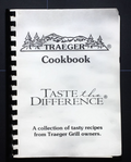 Traeger Cookbook (2008) - Mt. Angel, Oregon - Plastic Comb Binding Recipes