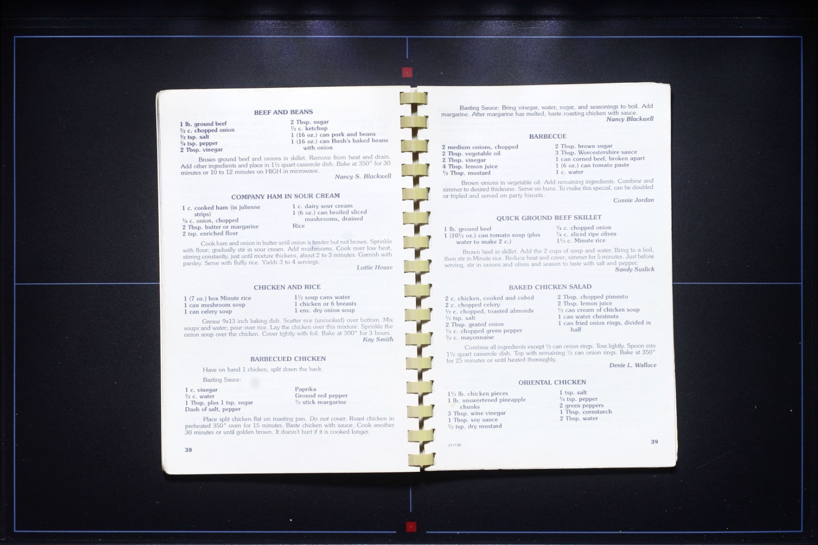 Recipes Old and New Cookbook (1995) - Lioness Club - Chase City, Virginia